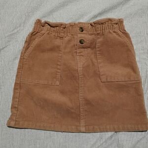 H&M Brown Corduroy Skirt